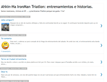 Tablet Screenshot of ironman-triathlon.blogspot.com
