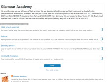Tablet Screenshot of glamouracmy.blogspot.com