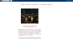 Desktop Screenshot of nightwatchrembrandt.blogspot.com