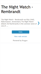 Mobile Screenshot of nightwatchrembrandt.blogspot.com
