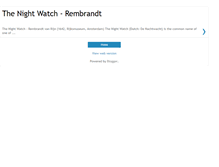 Tablet Screenshot of nightwatchrembrandt.blogspot.com