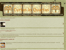 Tablet Screenshot of curtasasquartas.blogspot.com