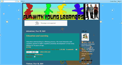 Desktop Screenshot of funwithyounglearners.blogspot.com