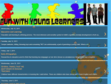 Tablet Screenshot of funwithyounglearners.blogspot.com