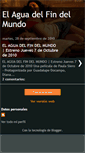 Mobile Screenshot of elaguadelfindelmundo.blogspot.com