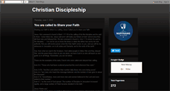 Desktop Screenshot of christiandiscipleshipprogram.blogspot.com
