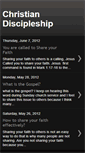 Mobile Screenshot of christiandiscipleshipprogram.blogspot.com