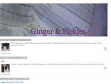 Tablet Screenshot of ginger-pickles.blogspot.com