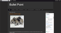 Desktop Screenshot of bulletspoint.blogspot.com