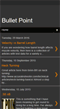 Mobile Screenshot of bulletspoint.blogspot.com
