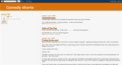 Desktop Screenshot of comedyshorts.blogspot.com
