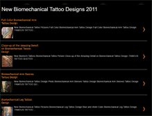 Tablet Screenshot of biomechanicaltattoosblog.blogspot.com