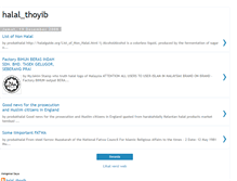 Tablet Screenshot of halalthoyib.blogspot.com