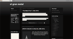 Desktop Screenshot of elgranmetalsinfonico.blogspot.com