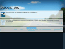 Tablet Screenshot of ocularist2010.blogspot.com