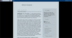 Desktop Screenshot of mikeristomprat.blogspot.com