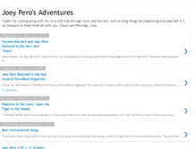 Tablet Screenshot of joeypero.blogspot.com
