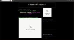 Desktop Screenshot of modelsnet.blogspot.com