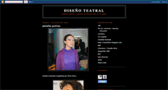 Desktop Screenshot of disenioteatral2009.blogspot.com