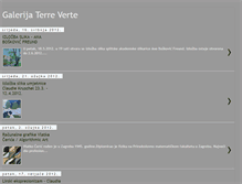 Tablet Screenshot of galerijaterrevertezadar.blogspot.com