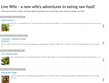 Tablet Screenshot of livewife.blogspot.com