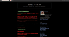 Desktop Screenshot of jammedonon.blogspot.com