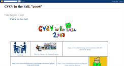 Desktop Screenshot of cvcv2008.blogspot.com