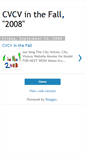 Mobile Screenshot of cvcv2008.blogspot.com