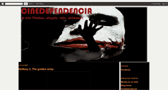 Desktop Screenshot of cinedependencia.blogspot.com