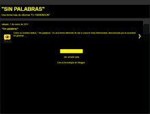 Tablet Screenshot of antonio-sinpalabras.blogspot.com