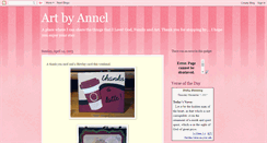 Desktop Screenshot of annelsblog.blogspot.com