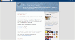 Desktop Screenshot of notadimetomyname.blogspot.com