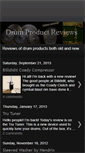 Mobile Screenshot of drumproductreviews.blogspot.com