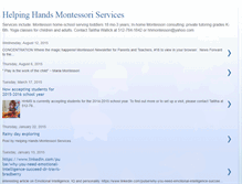 Tablet Screenshot of hhmontessori.blogspot.com