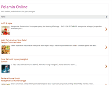 Tablet Screenshot of pelamin-online.blogspot.com