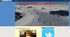 Desktop Screenshot of corredores-de-montana.blogspot.com