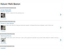 Tablet Screenshot of naturewalkboston.blogspot.com