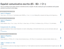 Tablet Screenshot of esescrituraspanish.blogspot.com