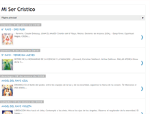 Tablet Screenshot of misercristico.blogspot.com