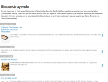 Tablet Screenshot of construyendocontierra.blogspot.com