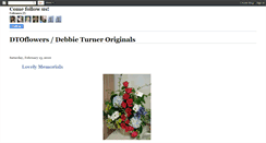 Desktop Screenshot of dtoflowers.blogspot.com