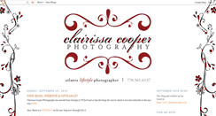 Desktop Screenshot of clairissacooper.blogspot.com