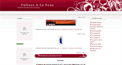 Desktop Screenshot of culturaalavena.blogspot.com