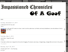 Tablet Screenshot of impassionedchronicles.blogspot.com