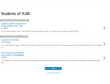 Tablet Screenshot of icabstudent.blogspot.com