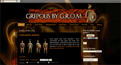 Desktop Screenshot of grepolis-pro.blogspot.com