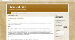 Desktop Screenshot of chemicalfiles.blogspot.com