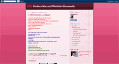 Desktop Screenshot of maizatul-wahidah.blogspot.com