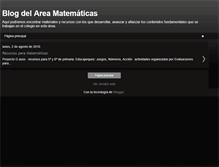 Tablet Screenshot of ceipmenesteo-matematicas.blogspot.com