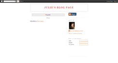Desktop Screenshot of photojulie.blogspot.com